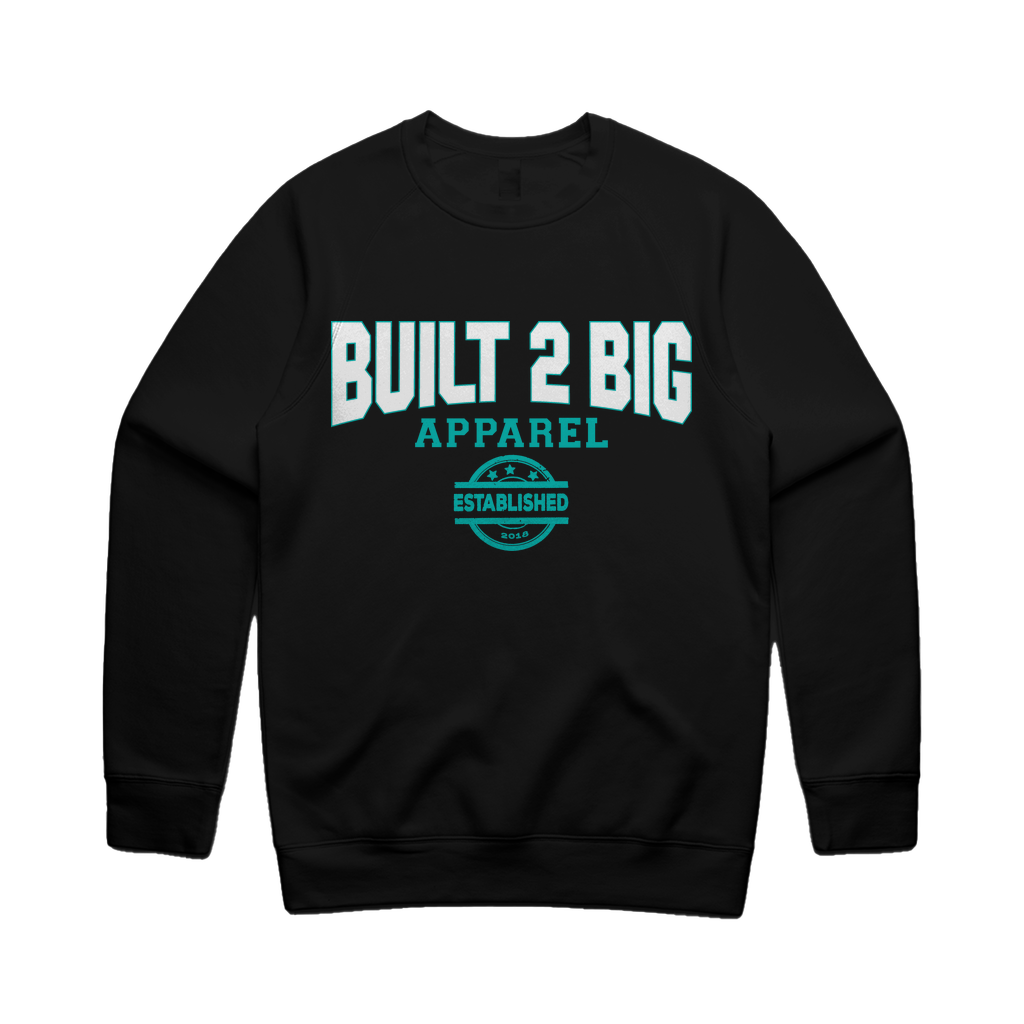 College - Teal Unisex Crewneck