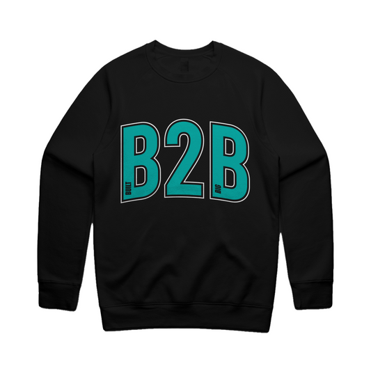 B2B - Teal Unisex Crewneck