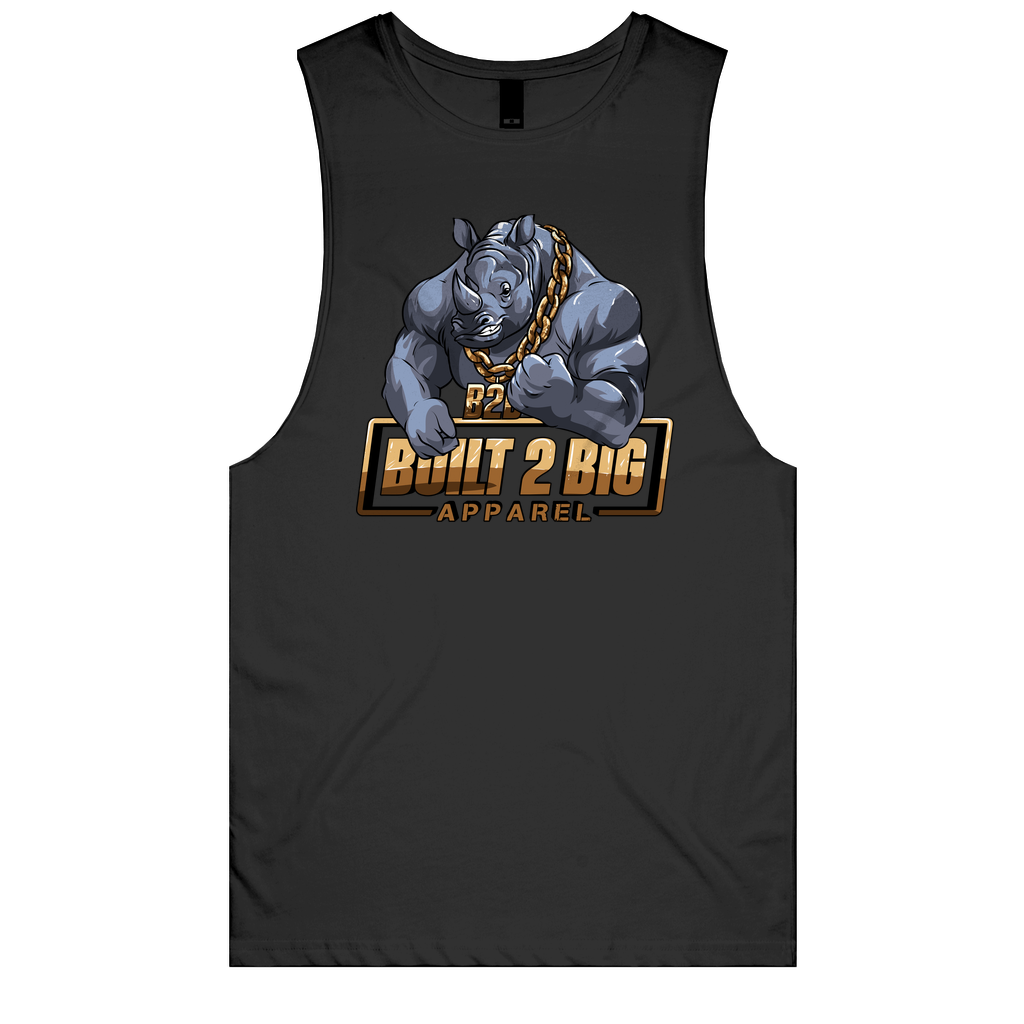 B2B Rhino - Gold Muscle Tee