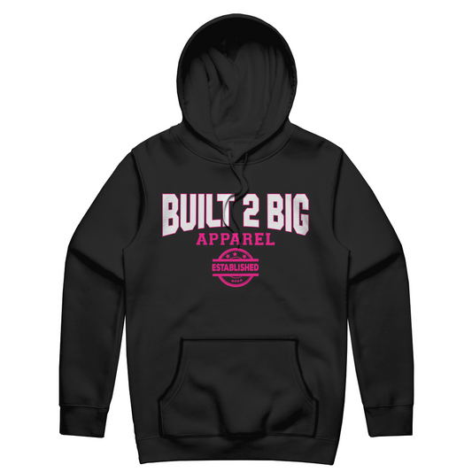 College - Pink B2B College Unisex Hoodie - Pink