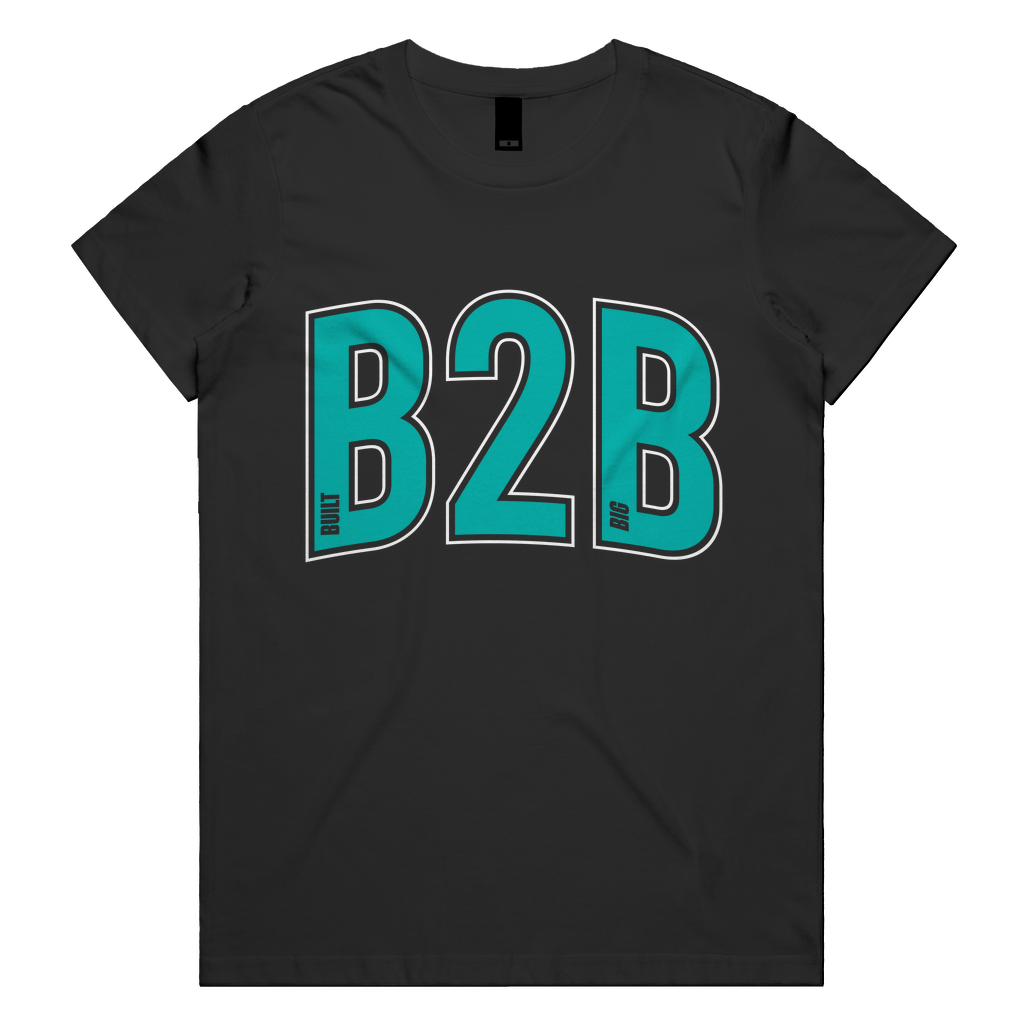 B2B - Teal Womens Tee