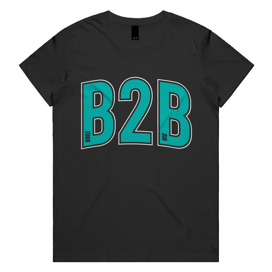 B2B - Teal Womens Tee