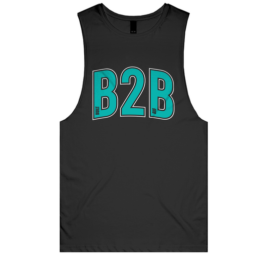 B2B - Teal Muscle Tee