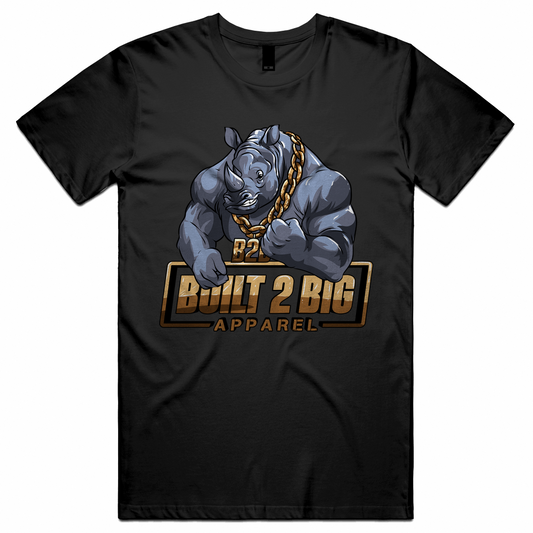 B2B Rhino - Gold Rhino Unisex Tee - Gold