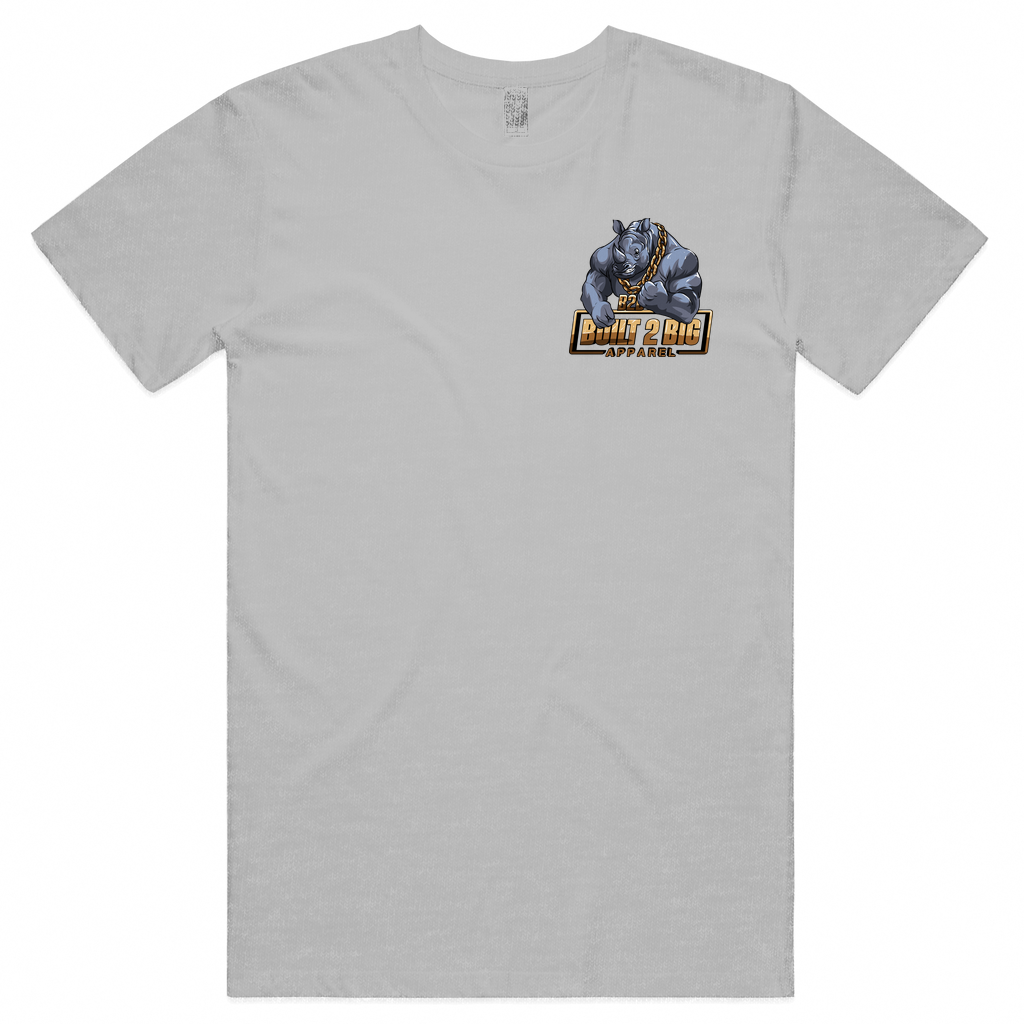 B2B Rhino - Gold Front & Rear Unisex Tee