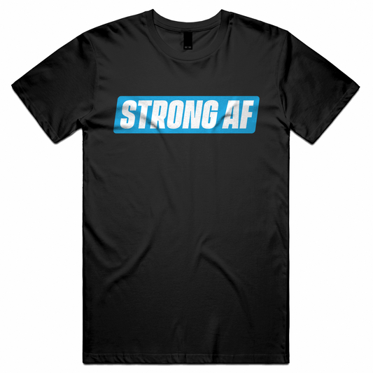 Strong AF Tee (Blue)