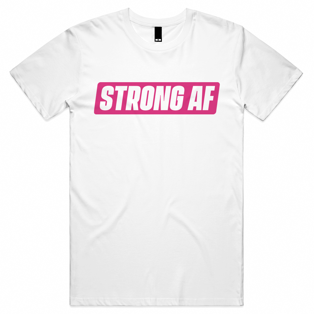 Strong AF Tee (Pink)