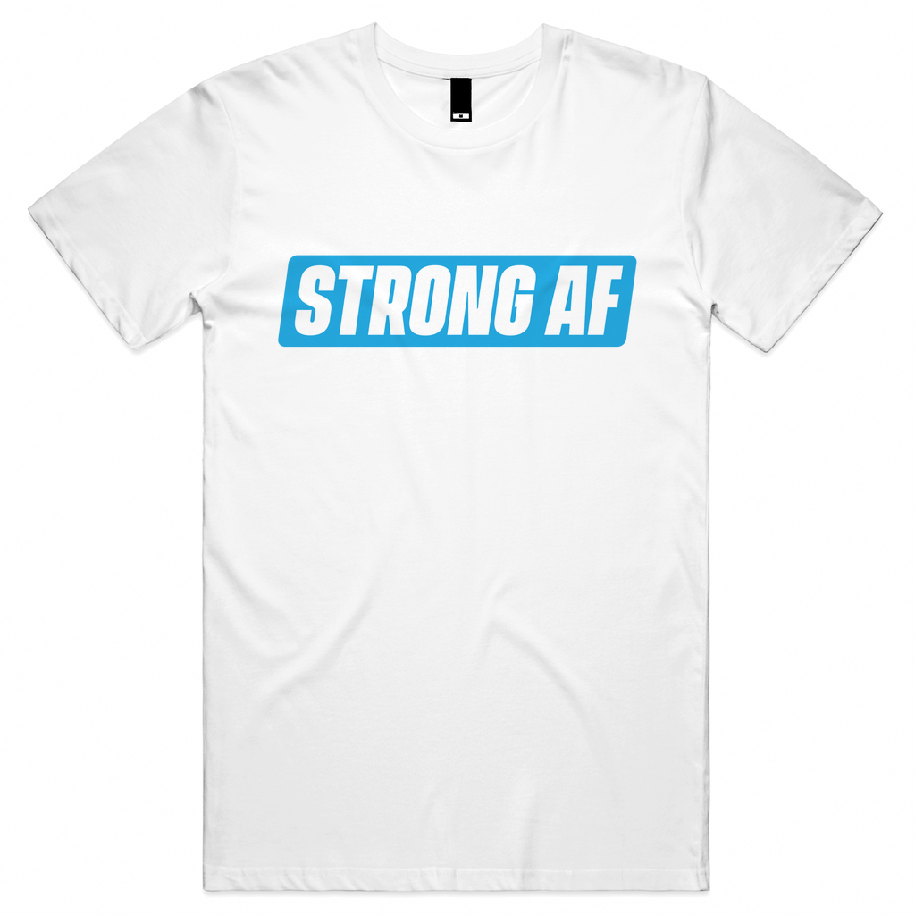 Strong AF Tee (Blue)